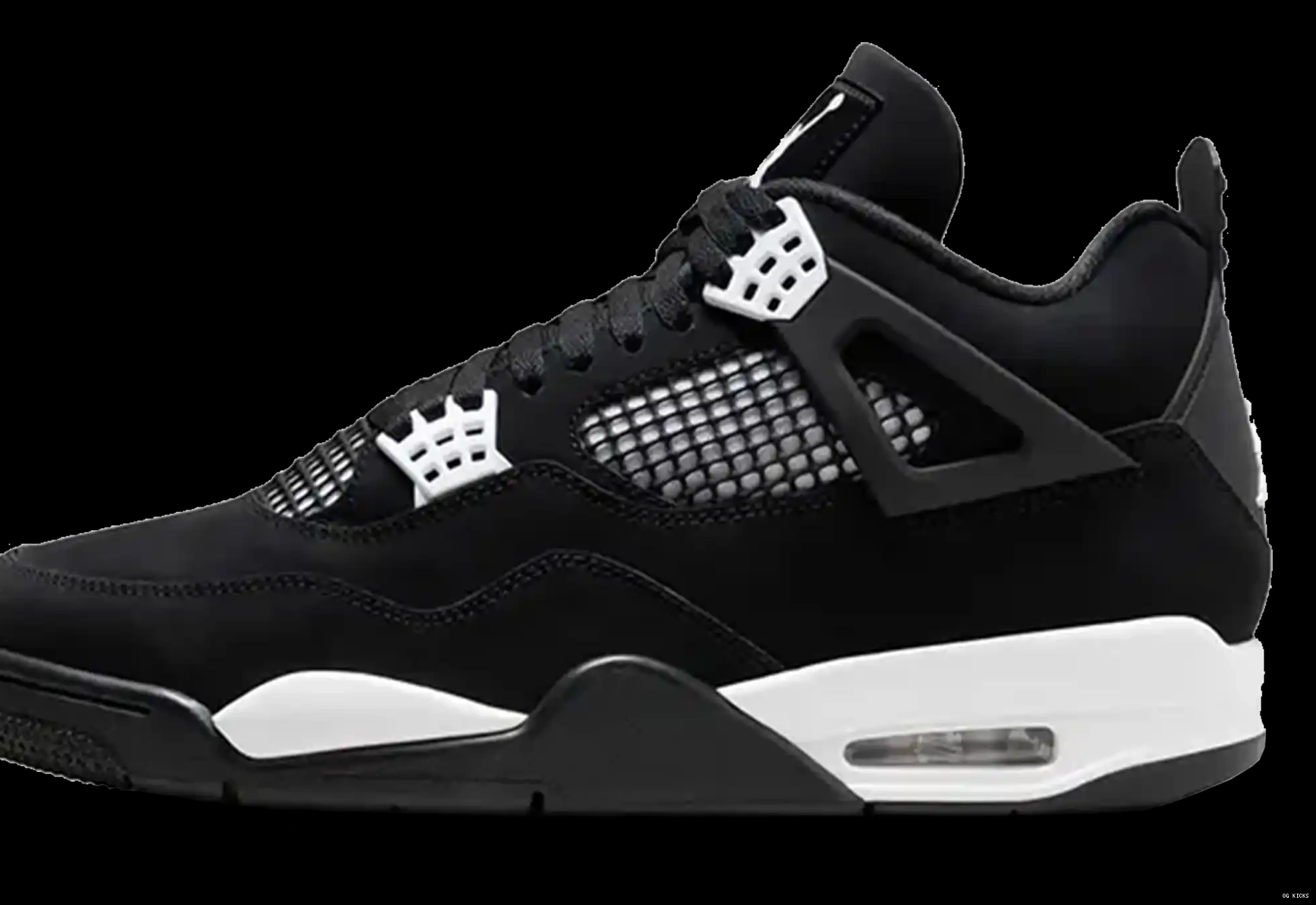 Jordan 4 Thunder Retro White 0707